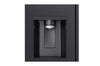 LG Side-by-Side Kühlschrank GSLE91EVAB: InstaView, Craft Ice, 623L, Black Steel