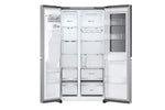Lade das Bild in den Galerie-Viewer, LG InstaView Side-by-Side Kühlschrank mit Eisspender, 628L, Smart Inverter Kompressor

