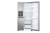 LG GSLC41PYPE Side-by-Side Kühlschrank: 641L, Eis-, Crushed Ice- & Wasserspender