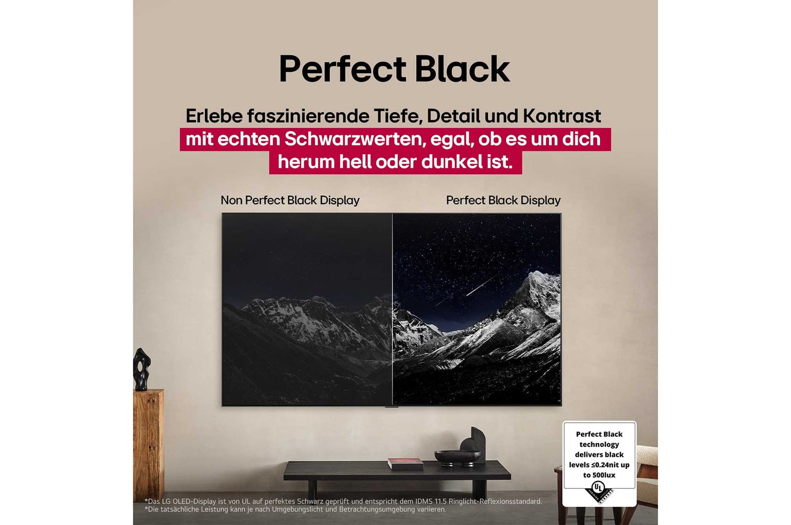 83 Zoll LG OLED evo AI C5 4K Smart Fernseher