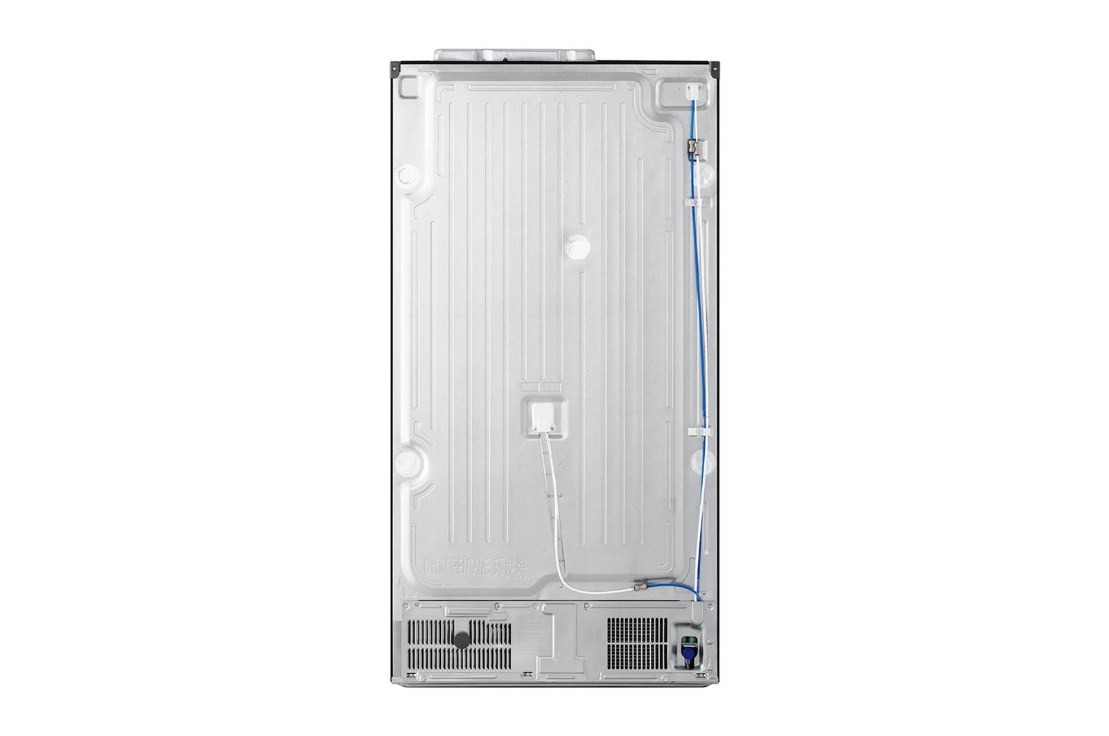 LG InstaView Side-by-Side Kühlschrank: 628L, Eis-, Wasser-Spender, Smart Inverter Kompressor
