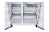 LG Side-by-Side Kühlschrank: 628L Großraum, Eis-, Crushed Ice- & Wasserspender, Metal Sorbet