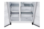 Lade das Bild in den Galerie-Viewer, LG Side-by-Side Kühlschrank: 628L Großraum, Eis-, Crushed Ice- &amp; Wasserspender, Metal Sorbet
