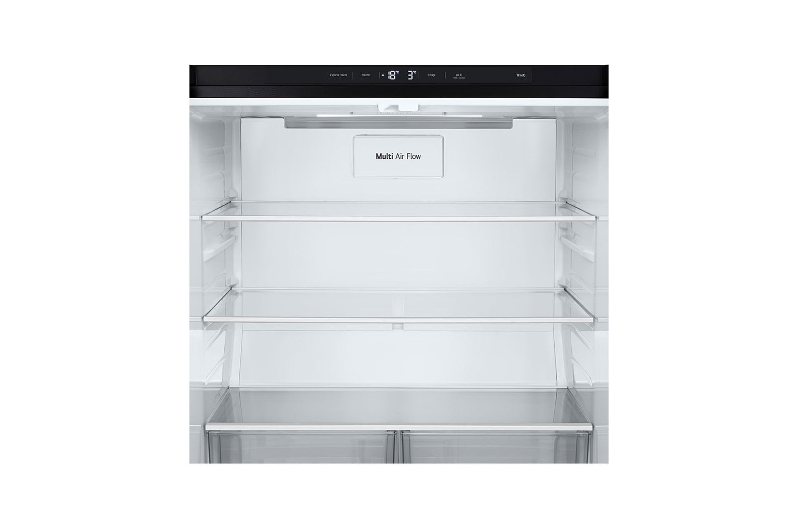 LG Slim Fit Multi-Door Kühlschrank InstaView Total No Frost Inverter Linear Kompressor