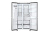 LG Side-by-Side Kühlschrank: 628L Großraum, Eis-, Crushed Ice- & Wasserspender, Metal Sorbet