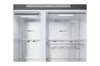 LG Side-by-Side Kühlschrank: 628L Großraum, Eis-, Crushed Ice- & Wasserspender, Metal Sorbet