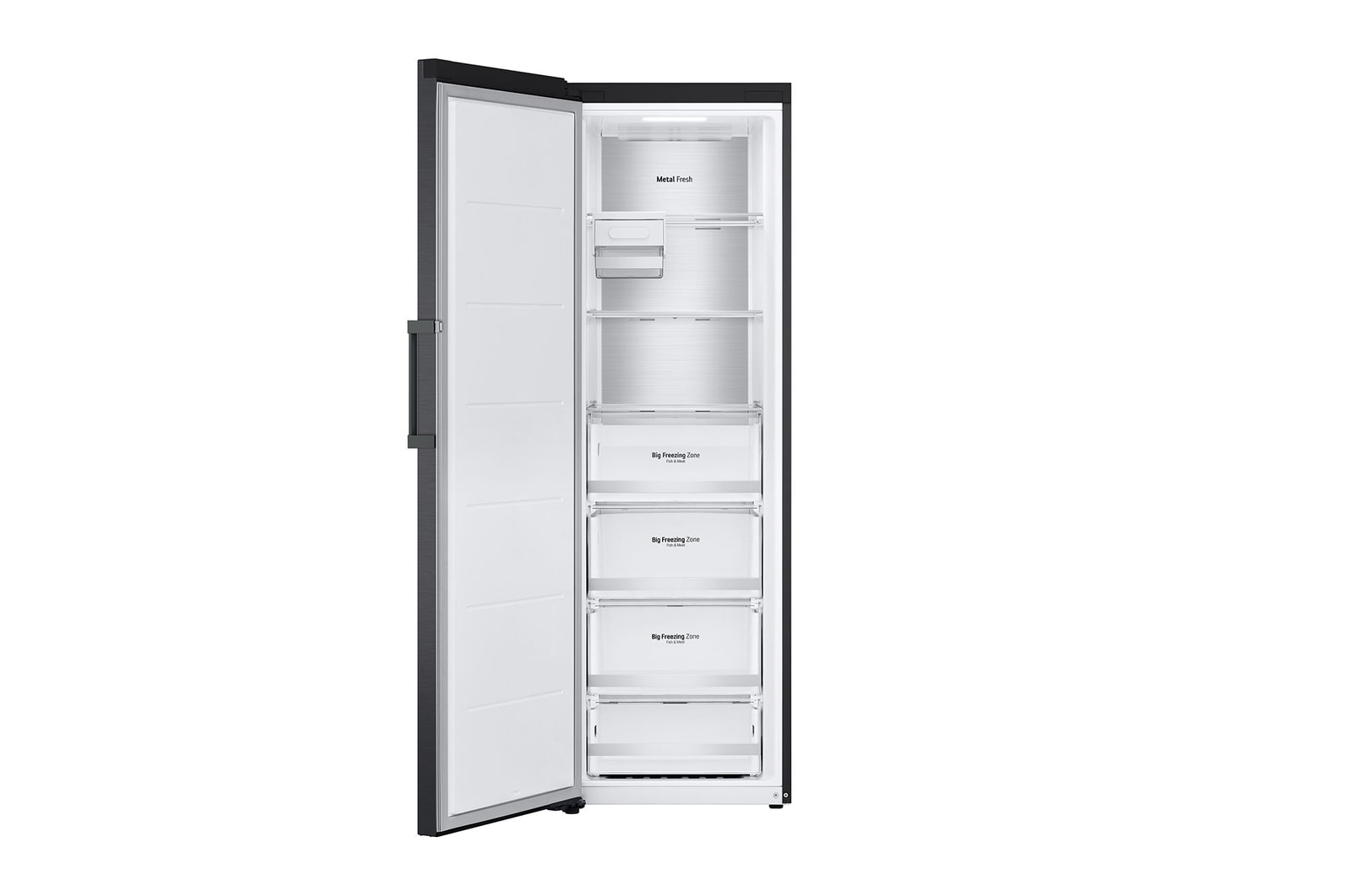 LG GFM61MCCSF Freistehender Gefrierschrank: 324L, D-Klasse, No Frost, Inverter Kompressor