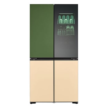LG InstaView MoodUP Smart Kühlschrank & StanbyME: Farbwechsel, Total No Frost