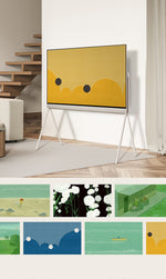 Lade das Bild in den Galerie-Viewer, LG OLED evo Posé 55 Zoll Lifestyle-Fernseher mit A9 Gen7
